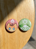 Slimes of Teyvat Button Pair (1-in. pinback buttons) - Swirlite