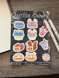 Swirlite Bakery Sticker Sheet - Swirlite