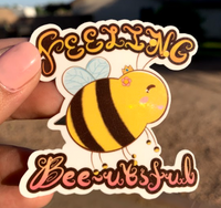 Princess Bee Holographic Sticker - Swirlite