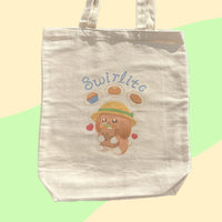 Swirlite Grocery Bunny Tote Bag - Swirlite