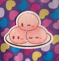 Kirby Mochi Holographic Sticker - Swirlite