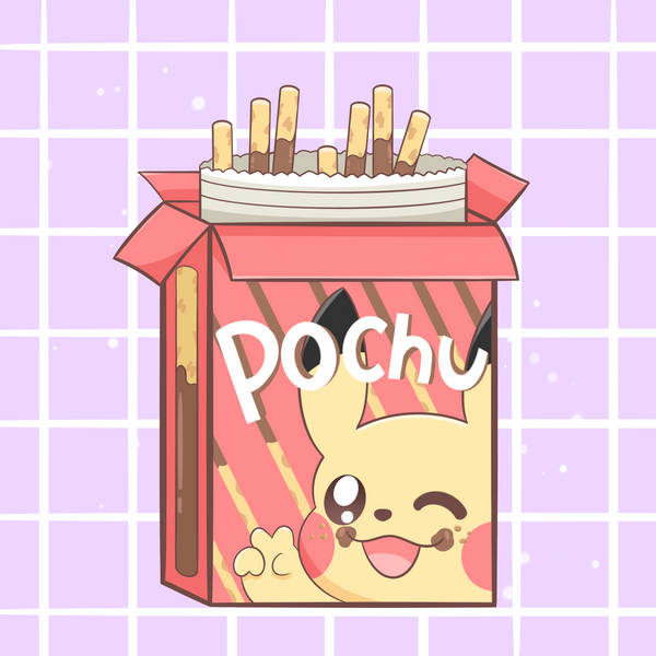 Pikachu’s Pochu Holographic Sticker - Swirlite