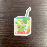 Applin’s Apple Juice Holographic Sticker - Swirlite